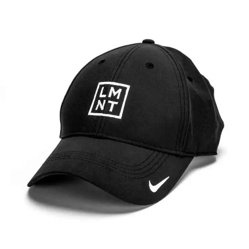 LMNT “Stay Salty” Strapback Hat by Nike – Black